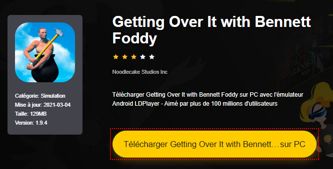 Installer Getting Over It with Bennett Foddy sur PC 