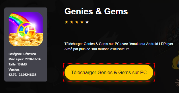 Installer Genies & Gems sur PC 