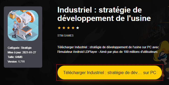 Installer Industriel : stratégie de développement de l'usine sur PC 