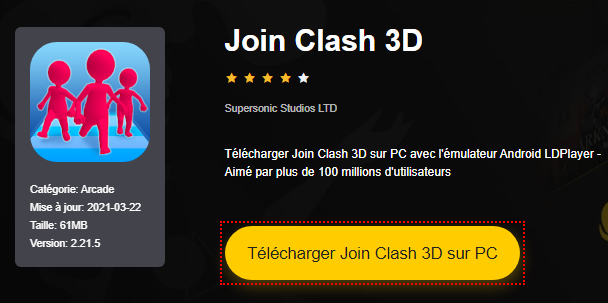 Installer Join Clash 3D sur PC 