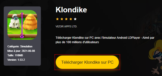 Installer Klondike sur PC 