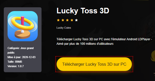 Installer Lucky Toss 3D sur PC 