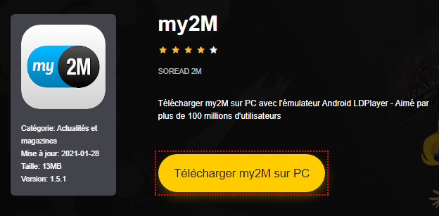 Installer my2M sur PC 