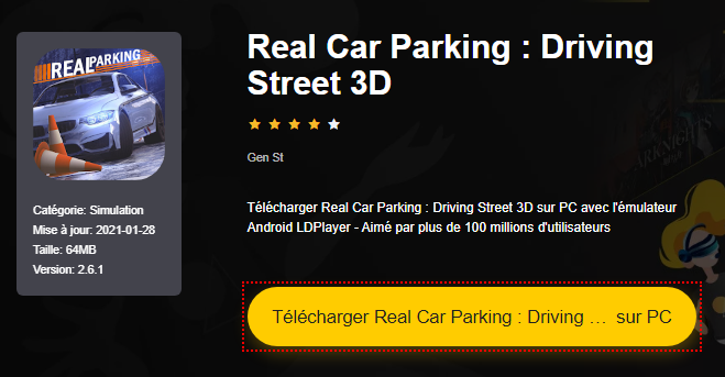 Installer Real Car Parking : Driving Street 3D sur PC 