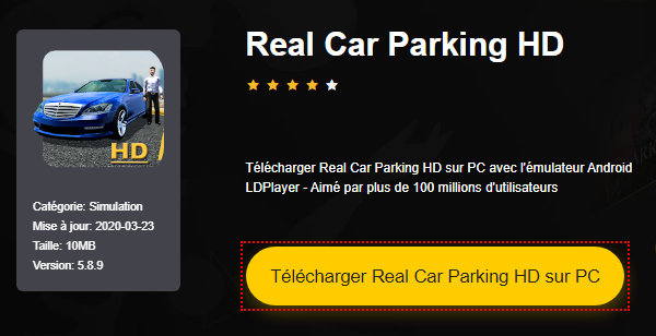 Installer Real Car Parking HD sur PC 