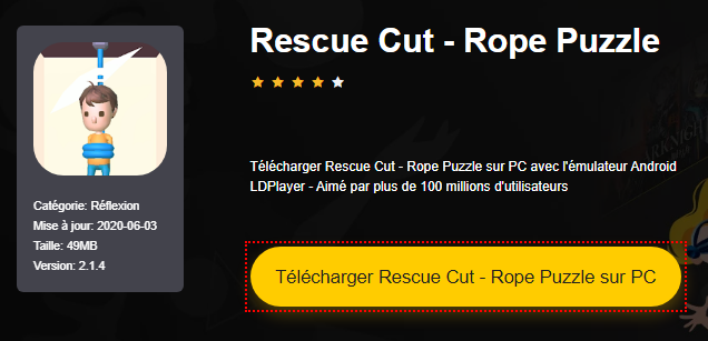 Installer Rescue Cut - Rope Puzzle sur PC 