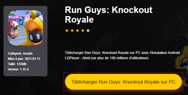 Installer Run Guys: Knockout Royale sur PC 