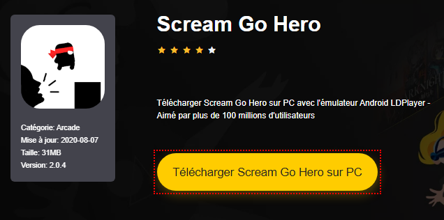 Installer Scream Go Hero sur PC 