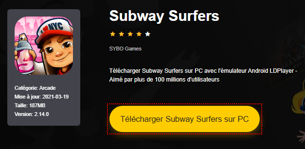 Installer Subway Surfers sur PC 