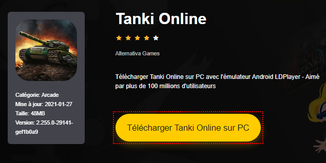 Installer Tanki Online sur PC 