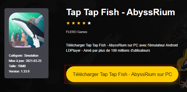 Installer Tap Tap Fish - AbyssRium sur PC 