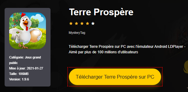 Installer Terre Prospère sur PC 