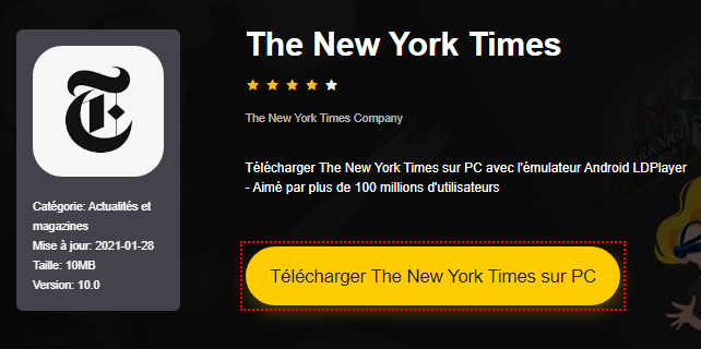 Installer The New York Times sur PC 