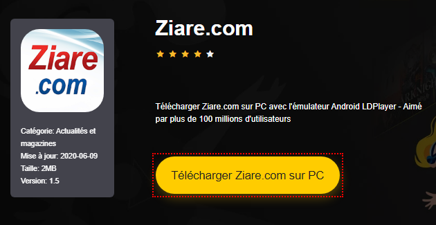 Installer Ziare.com sur PC 