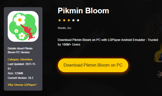 Installer Pikmin Bloom sur PC 