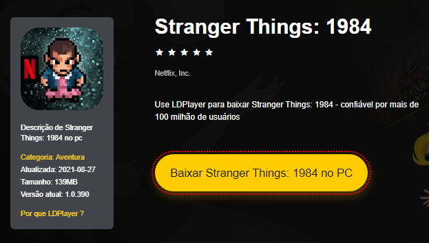 Installer Stranger Things: 1984 sur PC 