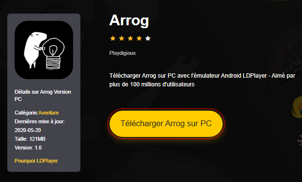 Installer Arrog sur PC 