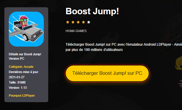 Installer Boost Jump! sur PC 