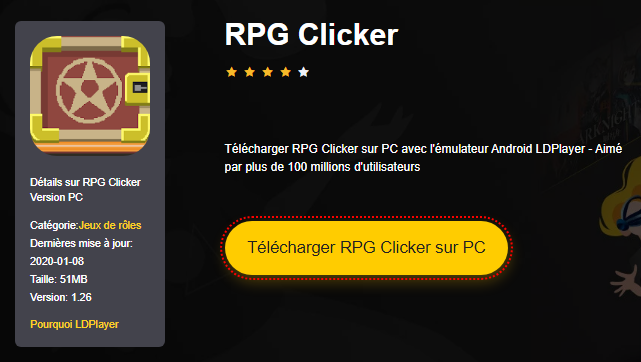 Installer RPG Clicker sur PC