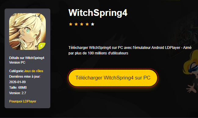 Installer WitchSpring4 sur PC 