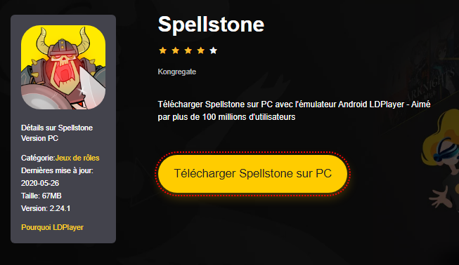 Installer Spellstone sur PC 