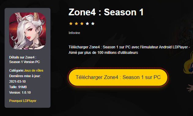Installer Zone4 : Season 1 sur PC