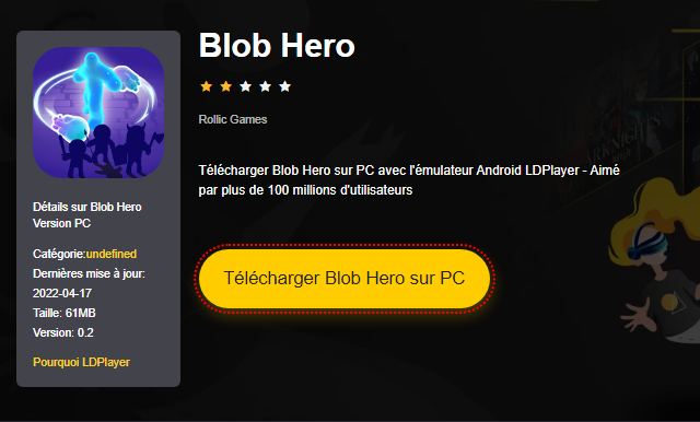 Installer Blob Hero sur PC 